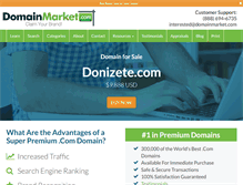 Tablet Screenshot of donizete.com